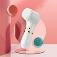 thumbnail image 1 of Facial Cleansing Brush Vibrating 3 In 1 Ipx7 Waterproof Electric Face Brush with Three Replaceable Heads for Exfoliating Massaging Deep Cleansing Anti Aging Skincare Routine Facial Brush Beauty Tool, 1 of 9