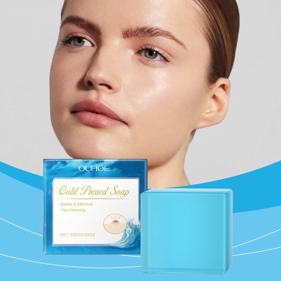 Facial Cleansing Soap Improving Skin Smoothness Gentle Formula Non-greasy Cleansing Soap