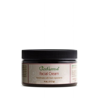 Just Nutritive Facial Cream, DayTime Night Time Moisturizer, Best Facial Cream for Dry Skin, Hydrates Dry Skin, All Skin Types, 4oz