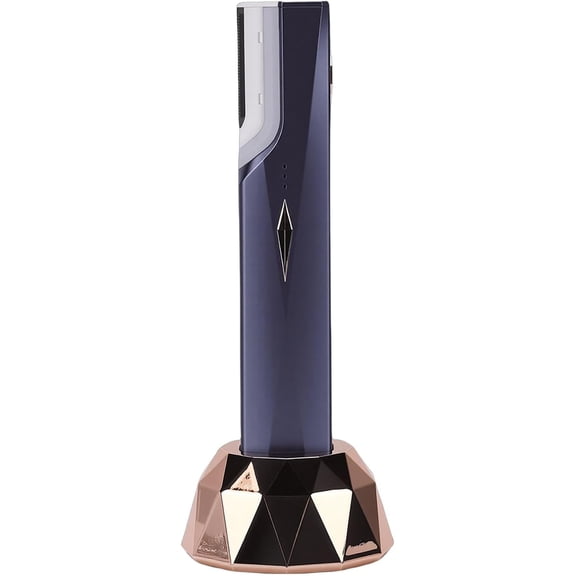 Facial Exfoliation Hair Removal System - Rechargeable 2-in-1 Electric Face Tool for Women with 9 Refill Cutters, ABS Material, USB Type-C Charging