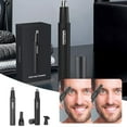Facial Hair Removal Cream, USB Rechargeable Electric Nose Hair Trimmer