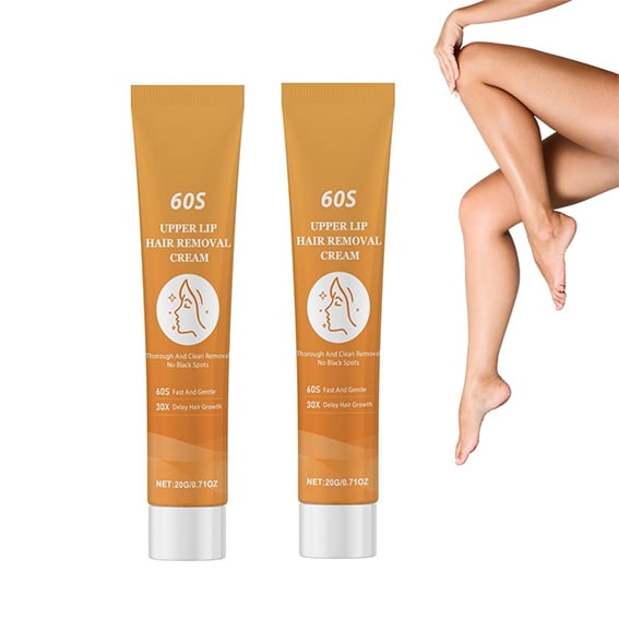 Facial Hair Removal Cream, Upper Lip Hair Removal, Extra Gentle Formula For Face,Fast-Working for Face, Eyebrow, Upper Lip and Chin,Painless Depilatory Cream Suitable for All Skin Types
