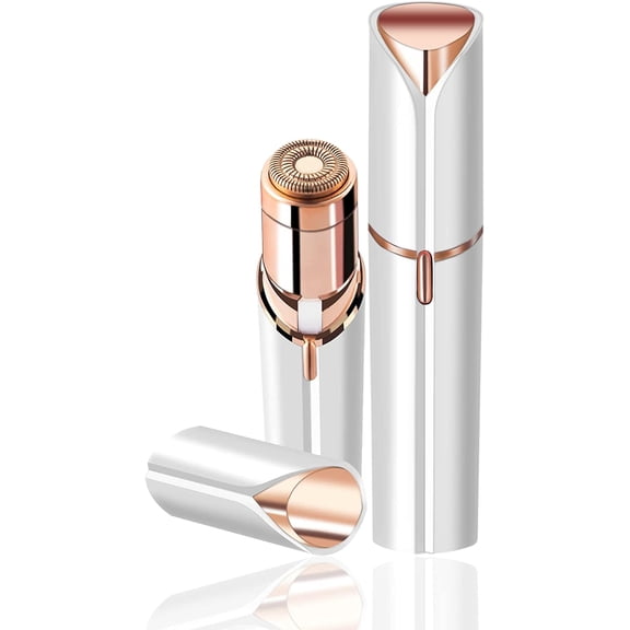 Facial Hair Removal for Women, Mini Hair Remover, Electric Razor Shaver Portable Painless Bikini Epilator for Lips, Chin, Armpit, Peach Fuzz, Arms, Legs,and USB Rechargeable