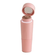 Facial Hair Remover, Face Razor for Coarse Hair with LED Light, Gentle Micro-Trimming for Upper Lip, Chin & Jawline, Portable.Pink
