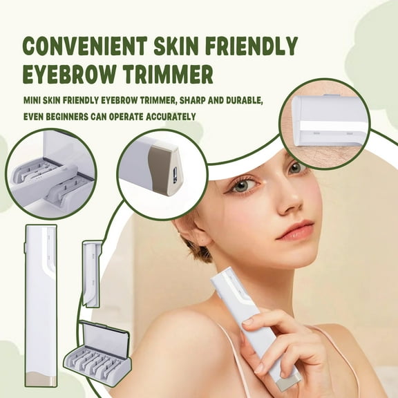 Facial Hair Remover For Smooth, Radiant Skin - Electric Dermaplaning Tool for Face Exfoliation and Peach Fuzz Removal with Reusable Blades