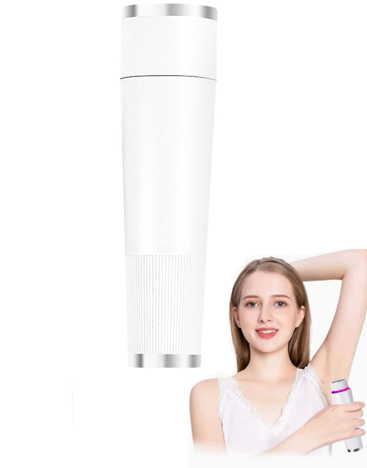 Facial Hair Remover, New Gentle Micro-Trimming with Led Light, 2026 Painless Electric Face Razor for Coarse Hair