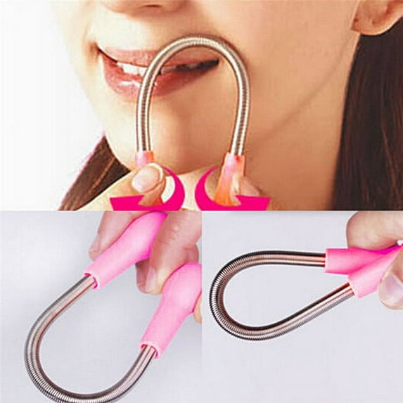 Facial Hair Remover Tool Face Beauty Spring Threading Removal Epilator Epicare