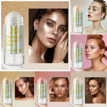 Facial Highlighter Stick, High Definition Makeup, Long-Lasting Shine, Easy Application, Highlighter Pen, Beauty Enhancer, Glow Stick, Quick & Effortless, Perfecting Tool, Daily Use, All Skin Types