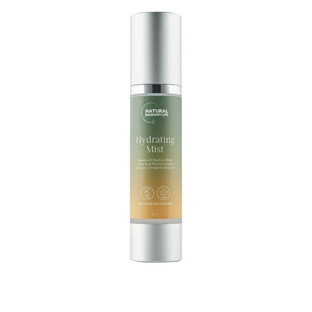 Facial Hydrating Mist - Tones, Firms and Hydrates with Bamboo Water for All Skin Types, 1.7 fl oz (50ml)