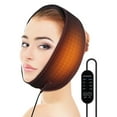 thumbnail image 1 of Face Heating Pad for Jaw, Jaw Heating Pad, Heated Face Mask, USB Plug-in Washable Face Heated Wrap with 4 Heat & Timer Settings, Adjustable Strap for Facial Warm & Chin Relaxation, 1 of 9
