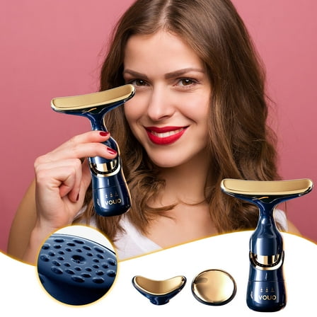 Facial Lifting Device, Skin Tightening Massager, Wrinkle Reducing Beauty Instrument for Neck and Face, Pore Minimizing and Skin Rejuvenation Tool, Easy to Use Home Facial Care, for All Skin Types