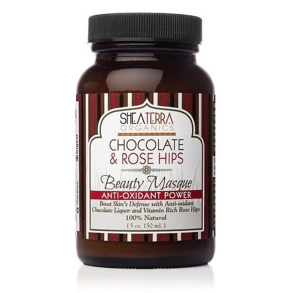 Facial Masque Chocolate & Rose Hips Beauty Mask By Shea Terra