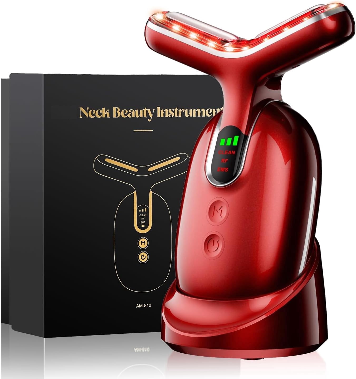 Facial Massager Red-Light-Therapy-for-Face, Neck Skin- Face WanFacial Massager Red-Light-Therapy-for-Face