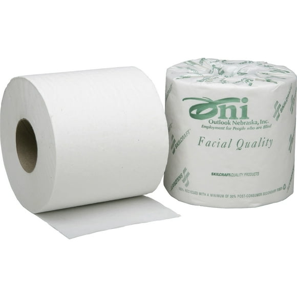 Facial Quality Toilet Tissue Paper (550-Sheets per Roll, 40-Rolls per Box)