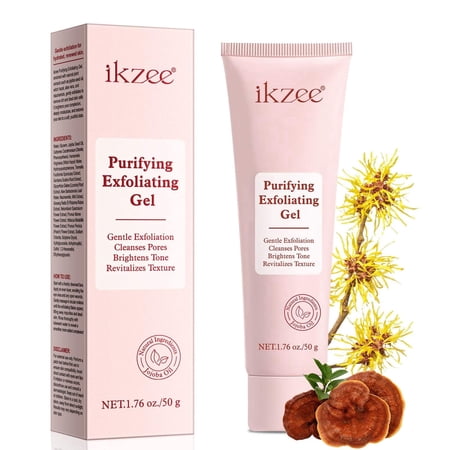 Facial Scrub Exfoliator, Gentle Exfoliation, Moisturizing Gel Scrub Suitable for All Skin 50G