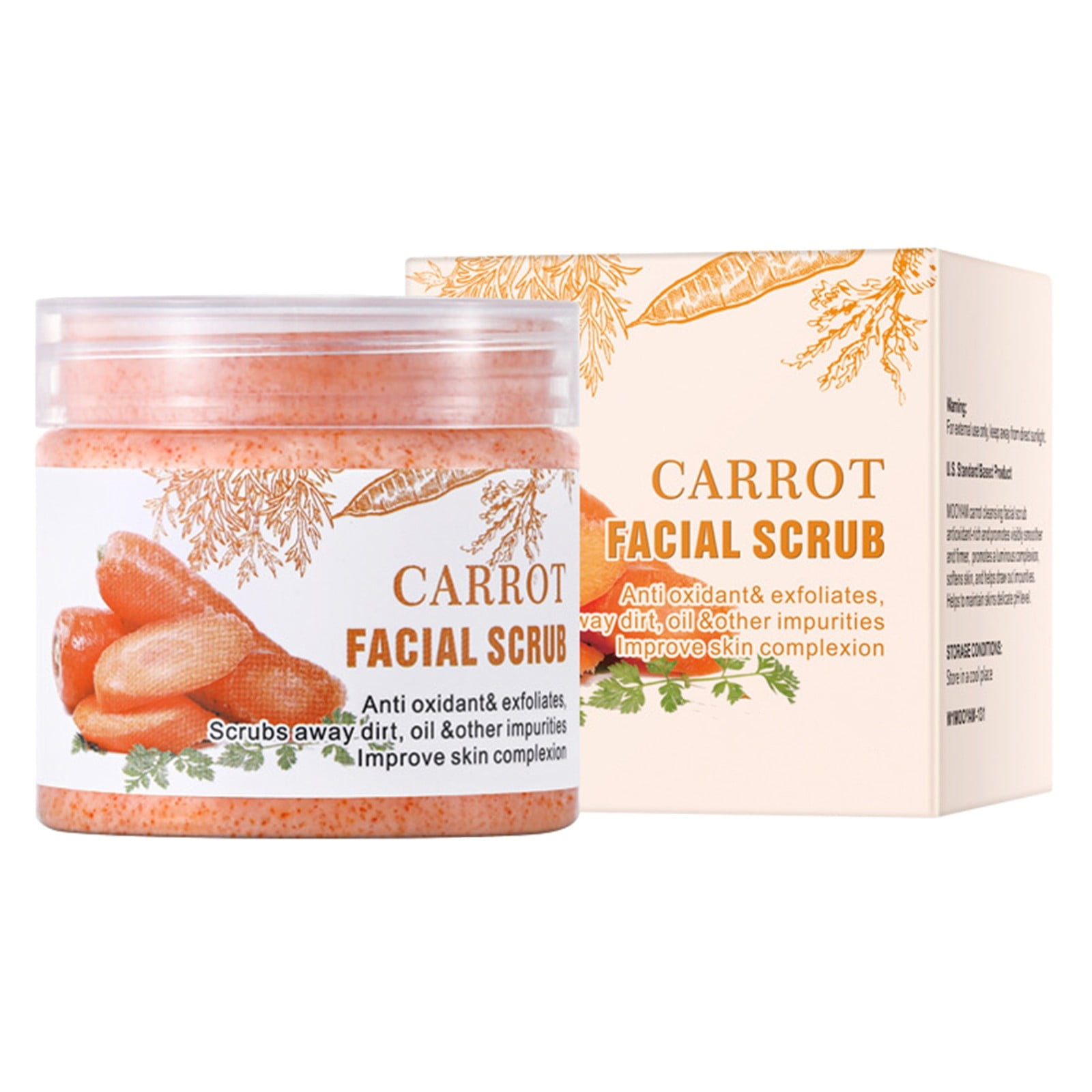 Facial Scrub Face Scrub Brightening Facial Exfoliating Scrub