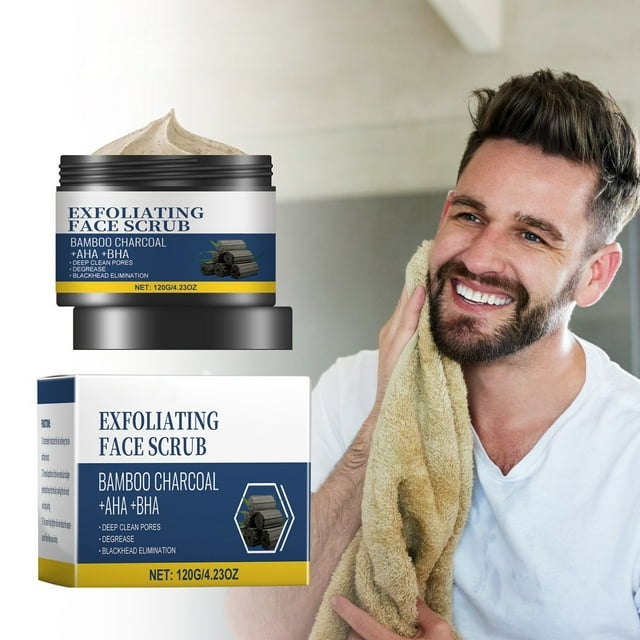 Facial Scrub Gentle Exfoliation Soothing Deep Cleansing Moisturizing