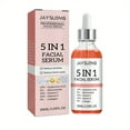 thumbnail image 1 of Facial Serum, 5 In 1 Formula With Hyaluronic Acid, Vitamin C & E, Niacinamide, Collagen, 30ml/1.05fl Oz - Hydrating Skin Tightening Serum For Wrinkle Smoothing, 1 of 7