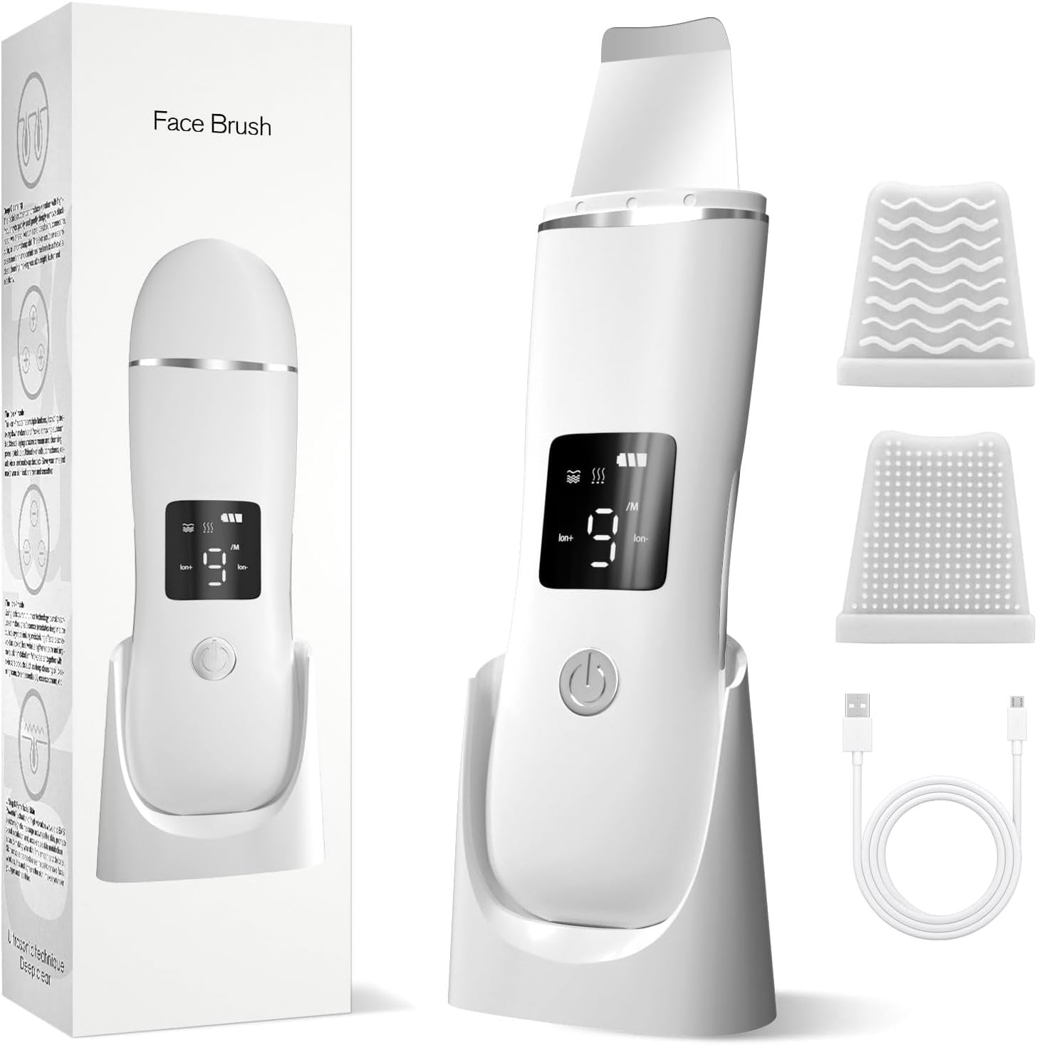 NOBRAND 4 Modes Facial Skin Scrubber & Blackhead Remover