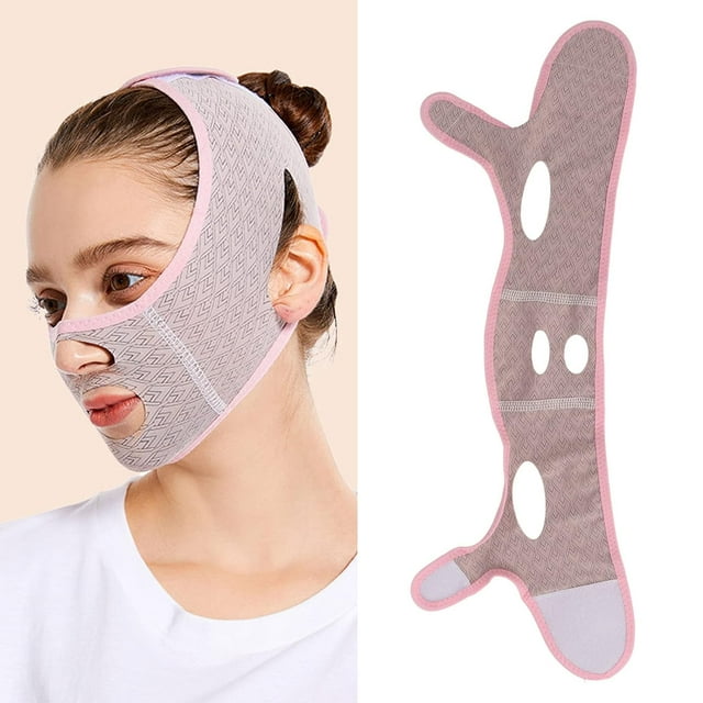 Facial Slimming Strap, Double Chin Reducer Reusable V Line lifting Mask