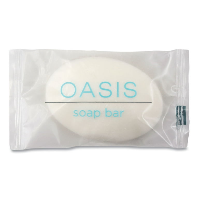 Facial Soap Bar, Clean Scent, 0.71 oz Pack, 500/Carton Facial Soap Bar, Clean Scent, 0.71 oz Pack, 500/Carton