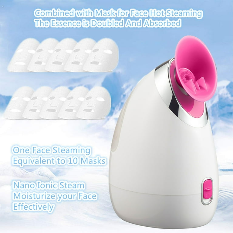 Nano Ionic Facial Steamer for Deep Cleaning & Skin