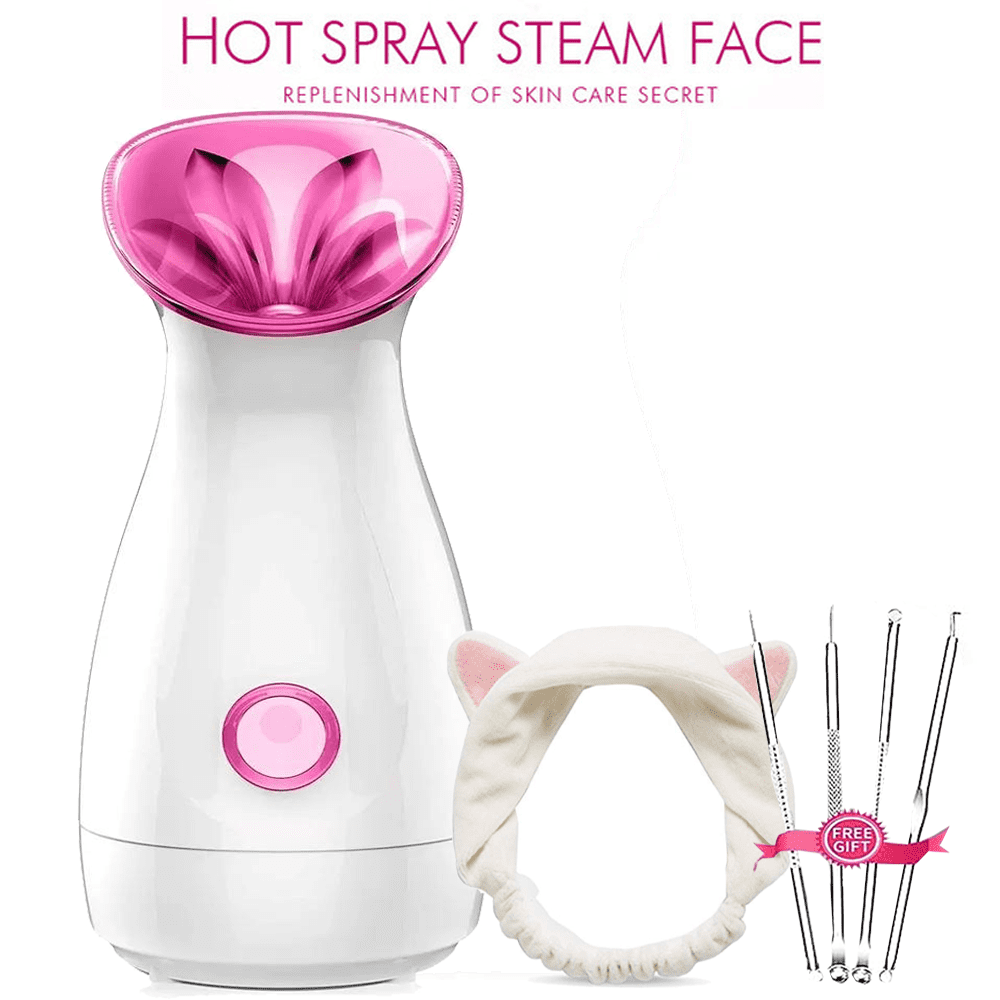 Facial Steamer Nano Ionic Hot Mist Face Steamer Home Sauna SPA Face