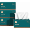 thumbnail image 1 of Facial Tissues 4 Ply Soft Tissues No Fluorescent Agent Native Wood Pulp Production 420 Per pack Soft Tissues For Home, Office and School Use(3 Packs 1260 Sheets) (3), 1 of 4