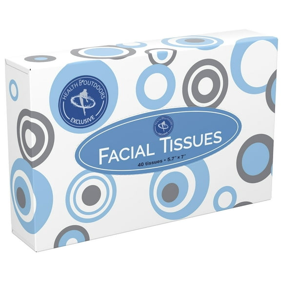 Facial Tissues Home and Business 40 Count Box Standard 2-ply Tissue Paper