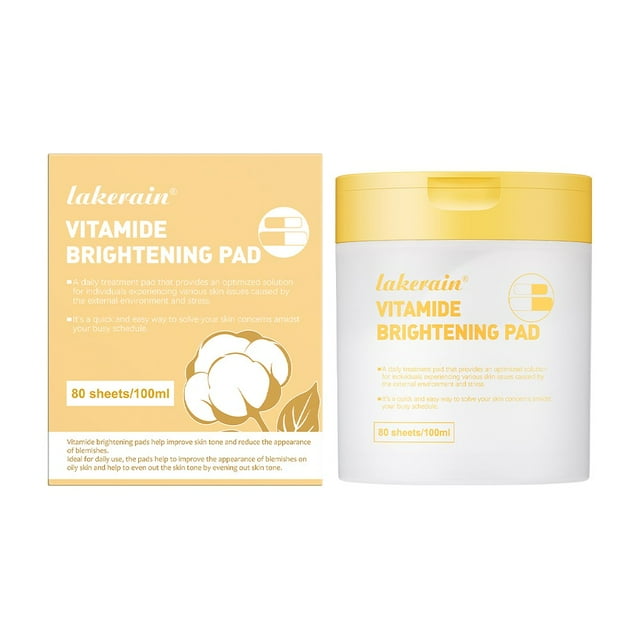 Facial Toner Pads 100ml, Moisturizing and Brightening, Gentle and Non