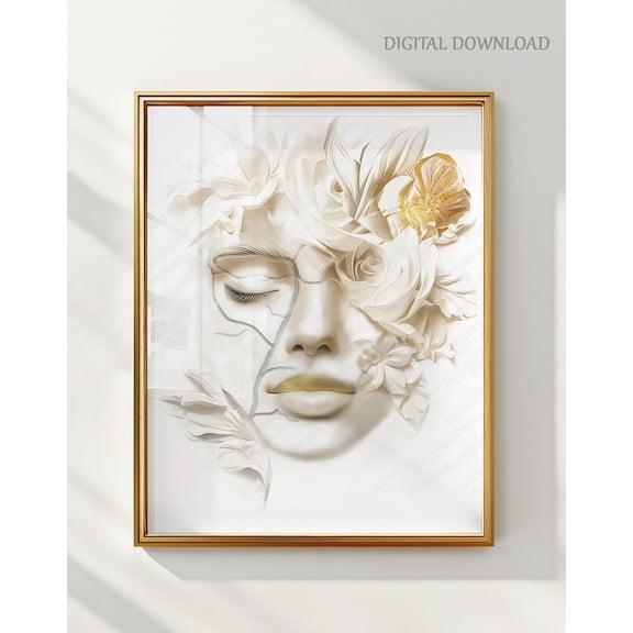 Facial Veins Esthetician Wall Art Print, Unframed Paper Poster 16x20in