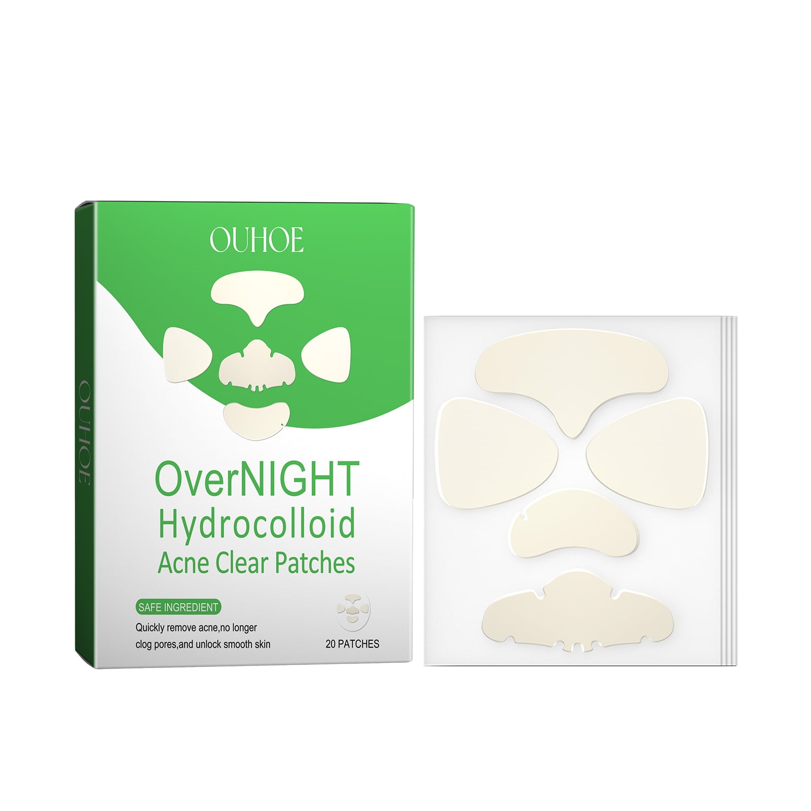 Facial acne patch gently repairs facial acne, pimples, closed comedones