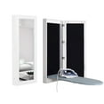 thumbnail image 1 of Facilehome Wall Mounted Fold Out Ironing Board, White Solid Print, 1 of 7