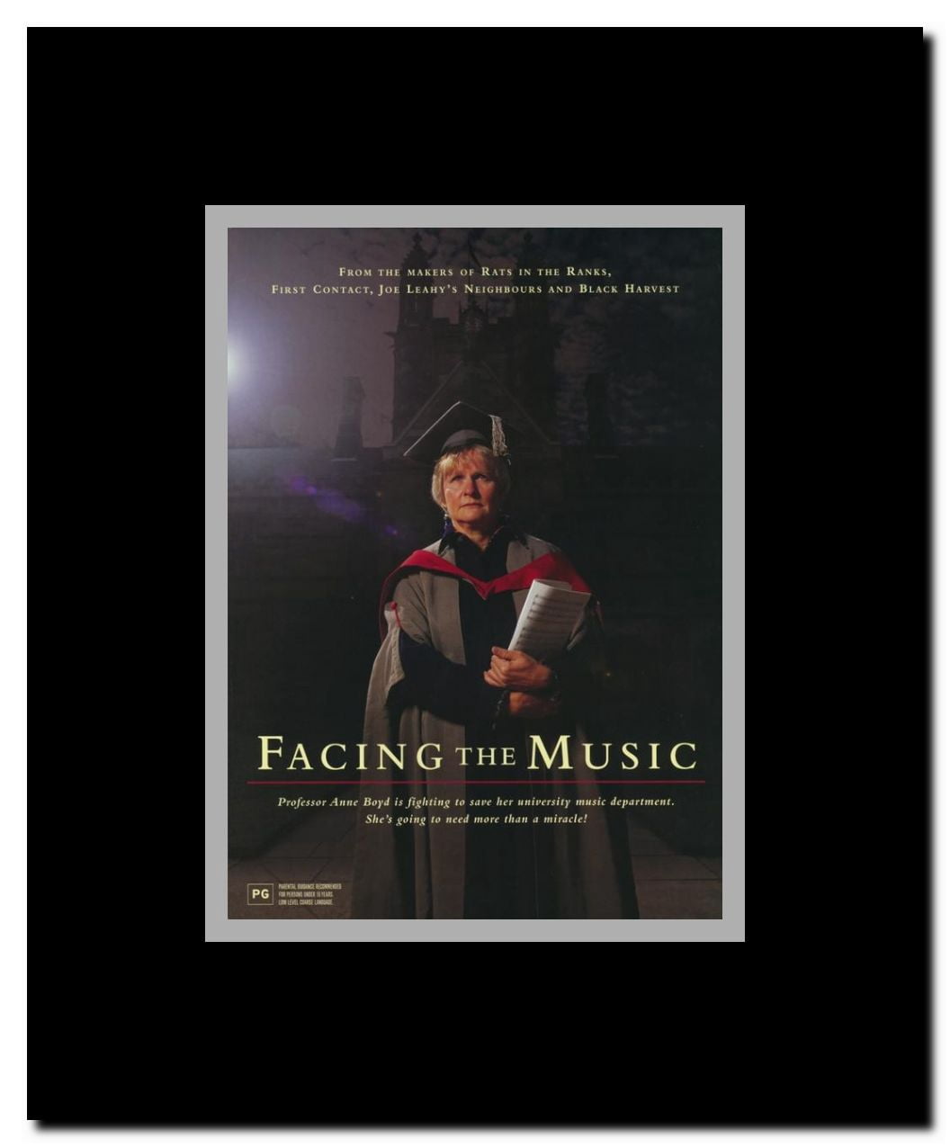 Facing the Music Framed Movie Poster