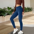 thumbnail image 1 of Facnwert Women's Trendy Stretchy Flare Jeans Solid Color Whiskered Mid Rise Bootcut Curvy Denim Pants Yoga Jeans, 1 of 9