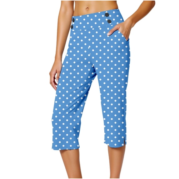 Facnwert Womens Capris Pants Oversized Drying Tight Elastic Comfortable Athletic Stretchy Fitness Pants Yoga Pants