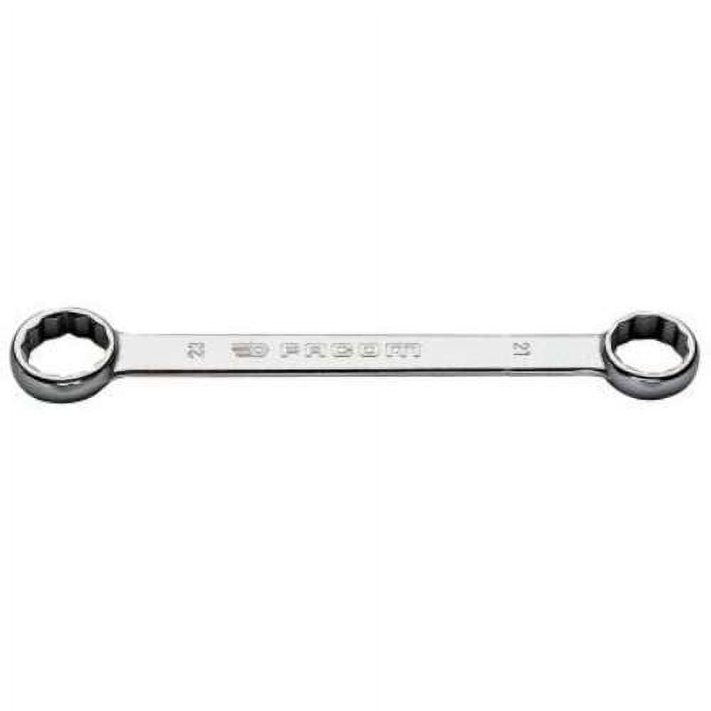 Facom 12-Point Box Wrenches, 22 mm x 24 mm, 8 35/64" L, 1 EA (575-FM-59.22X24)