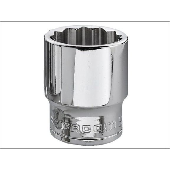 Facom - Bi-Hexagon Socket 3/8in Drive 17mm