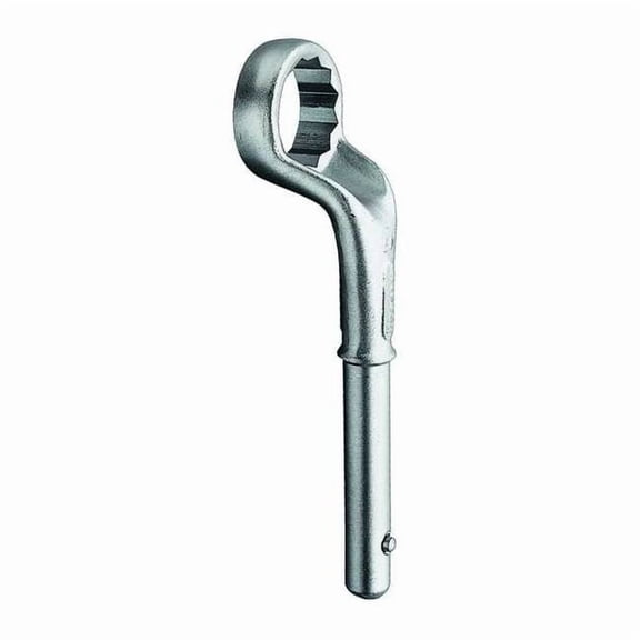 Facom Box End Wrench, 24mm, 12pt, Satin, Offset FM-54A.24