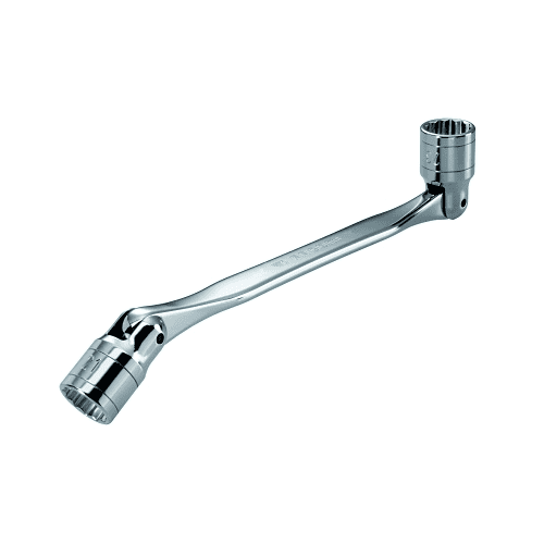 Wrench, Metric Double FlexHead Socket 12 Pt 8X9 Mm 1 per EA