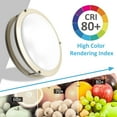 thumbnail image 1 of Facon 10-Inch LED Flush Mount Ceiling Light Fixture, Dimmable Ceiling Lamps for Hallway, Bathroom , Stairwell or Kitchen, Damp Location , 3000K Warm White Light, cETL Listed, 1 of 8