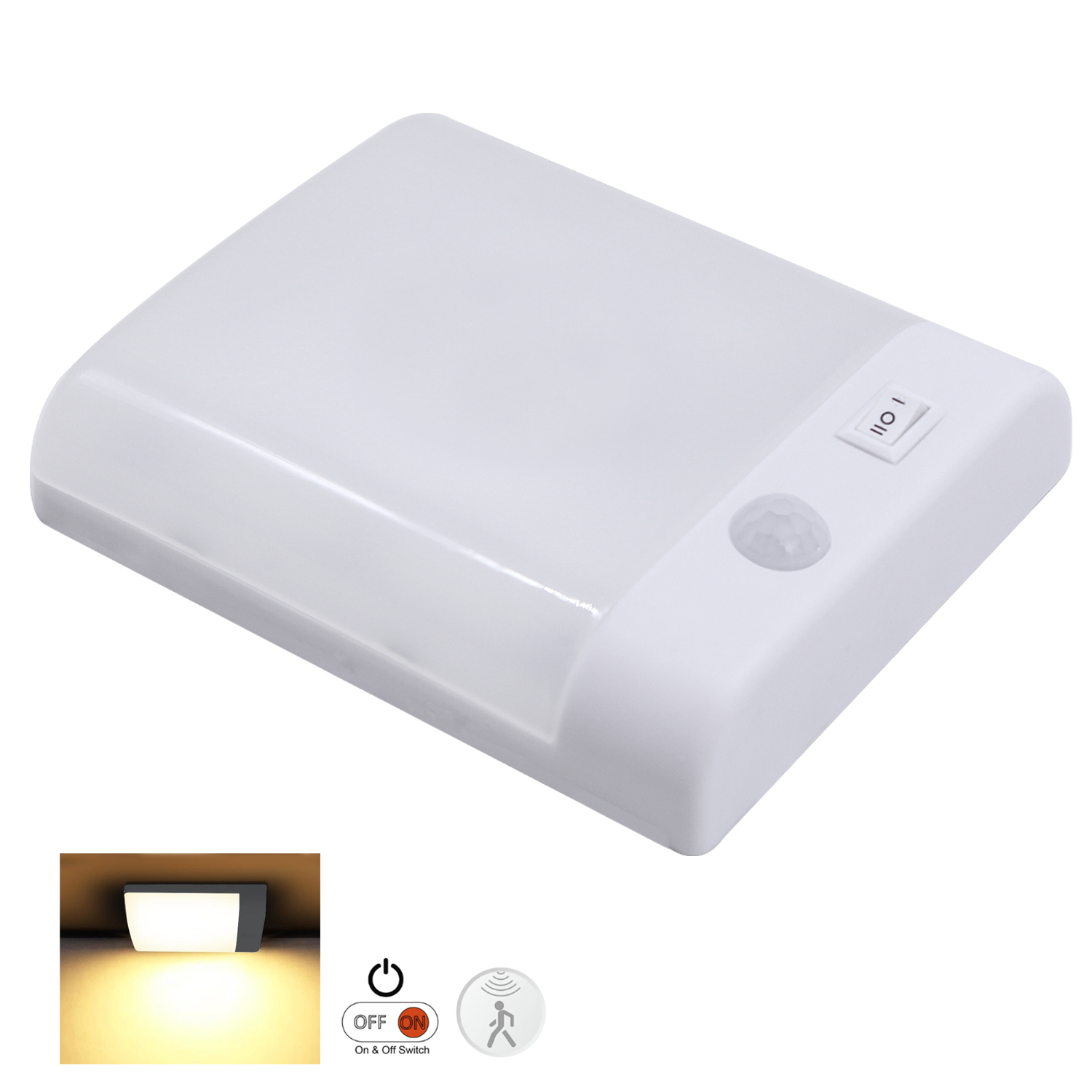 Facon 12V LED RV Dome Light with USB Charger, High Speed Charging 5V 2 ...