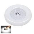 thumbnail image 1 of Facon 12Volts 3'' Dimmable RV Puck Light LED Ceiling Dome Light, with Touch Dimmer Switch, LED Closet Light Under Cabinet Light for RV Motorhome Camper Caravan Marine, 12V DC RV Interior Light, 1 of 7