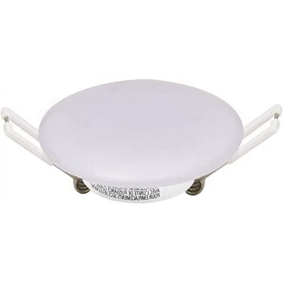 Facon 3 Inch LED RV Puck Light Full Aluminum Recessed Mount Down Light, 12V Interior Light for RV Motor-Homes Camper Caravan Trailer Boat (3400K Warm White Light)