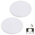 thumbnail image 1 of Facon 4-1/2'' LED RV Puck Light Super Slim Under Cabinet Light, 2-Packs Surface Mount Ceiling Dome Light with Push Switch, 12V DC Interior Light for RV Camper Trailer, 1 of 8