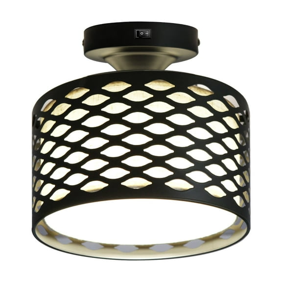 Facon 4000K Cool White RV Decorative Fabric Dinette Light, Pendant Dining Table Light For Camper, 5th Wheel, Travel Trailer, Boat, Marine