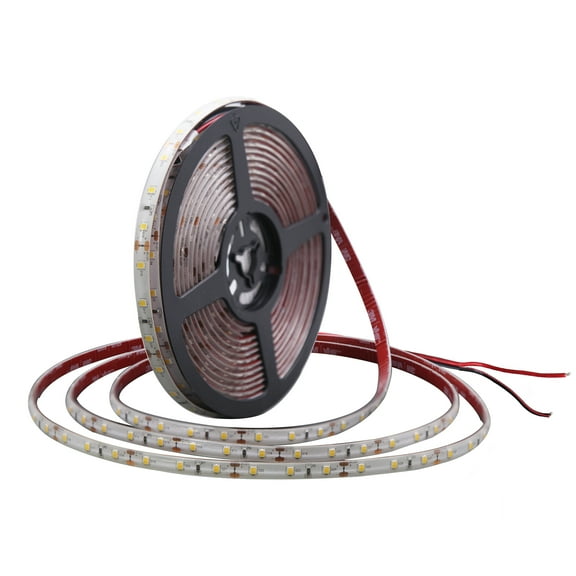 Facon 48" 4Packs 12V RV Interior LED Strip Light, Dimmable RV Exterior Light with 3M Adhesive Backing, Waterproof IP66 UV Protection, 3500K Bright White, Suitable for Indoor/Outdoor