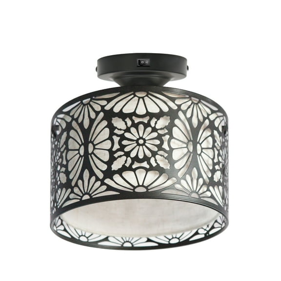 Facon RV Decorative Fabric Dinette Light Pendant Dining Table Light, 12Volts Interior Light For RV Motorhome Camper Trailer