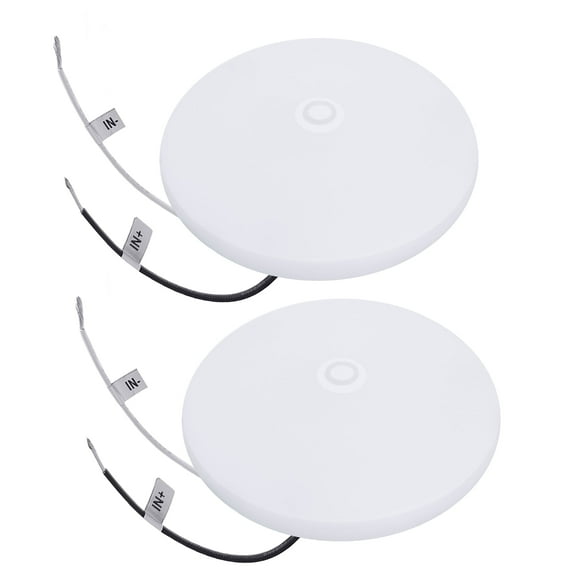 Facon Rv Led Ceiling Light 12v DC Interior Dome Light, 4.5'' Super Slim 6000k Fixture for Camper