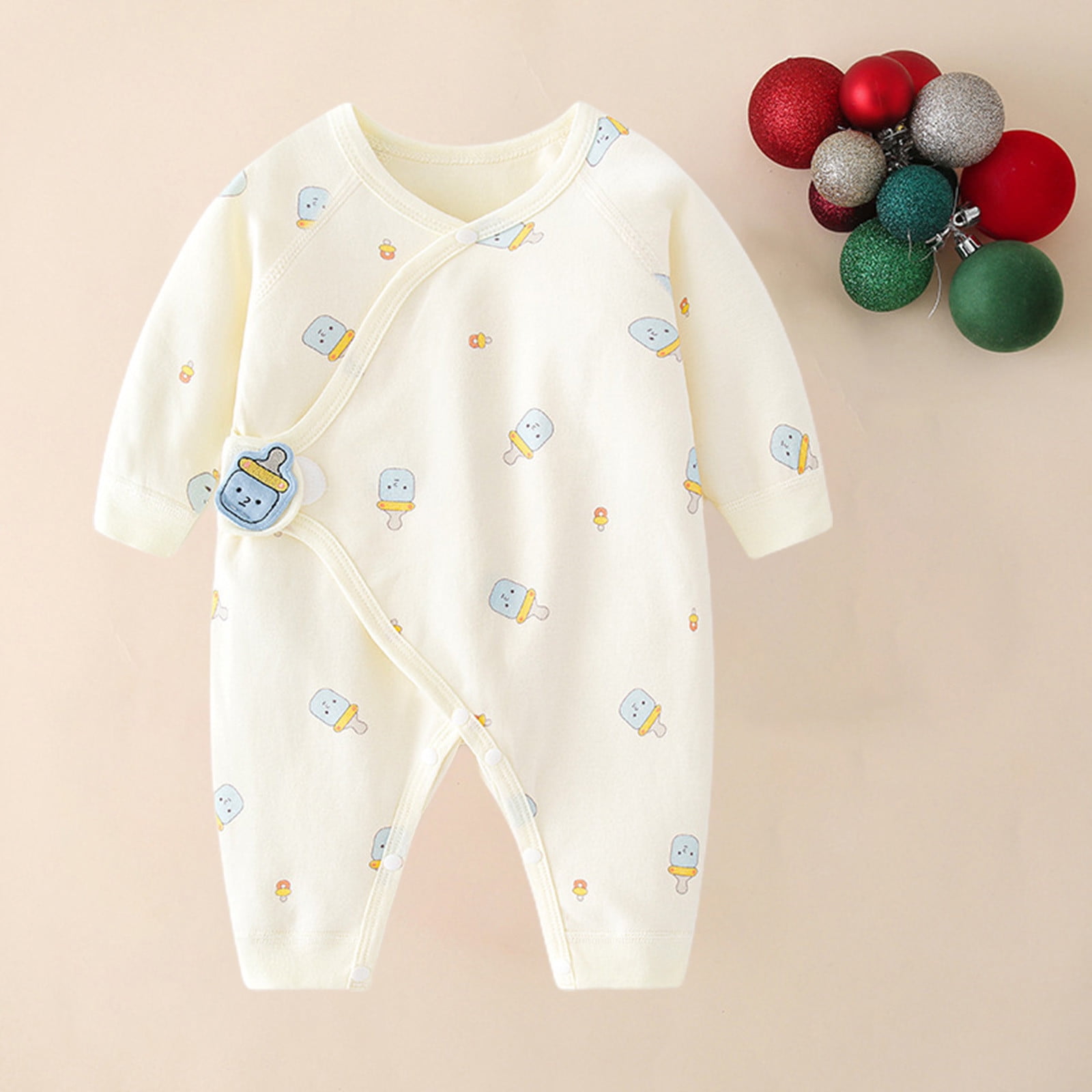 Facrlt Baby winter jumpsuit Thin Cotton Jumpsuit Warm Long Sleeve Cotton Men And Women Boneless Climbing Clothes